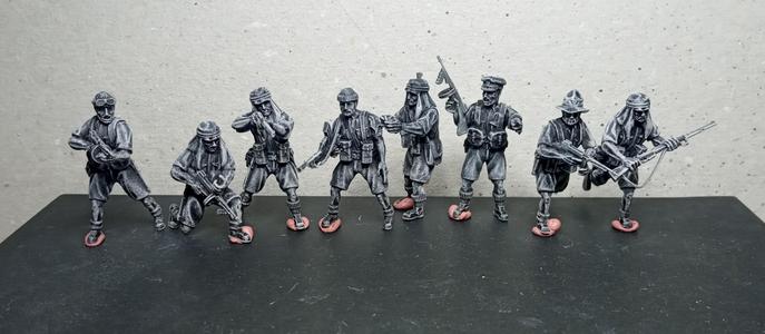 28 mm SAS-LRDG infantry squad