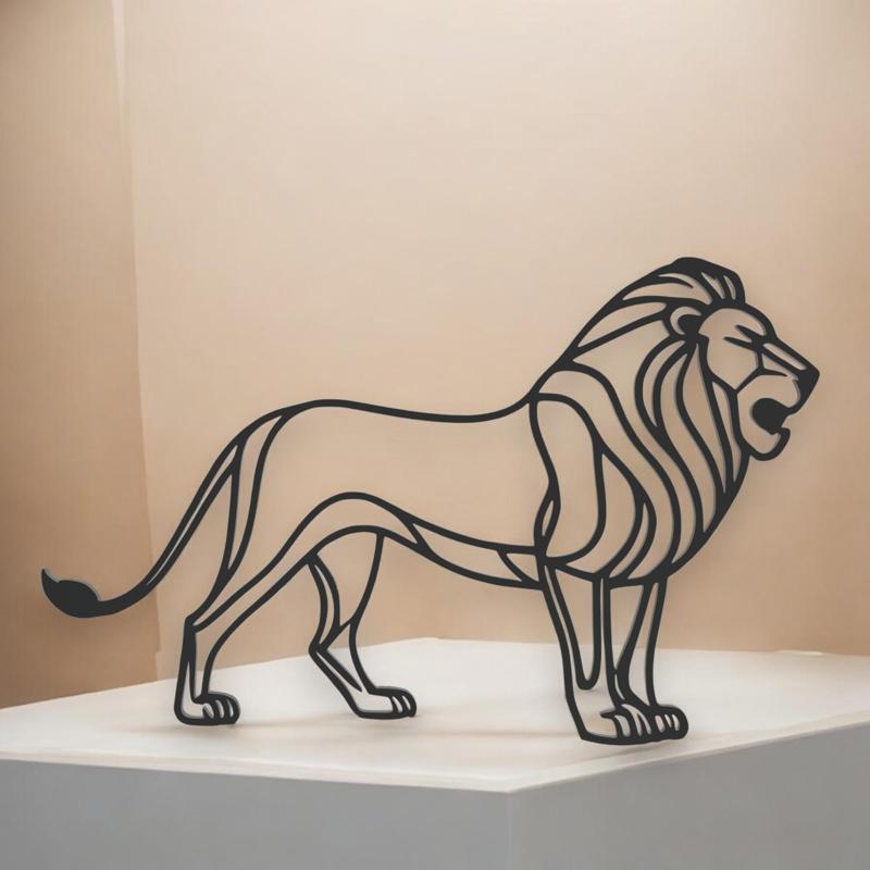 Lion Line Art - Desktop Line Art