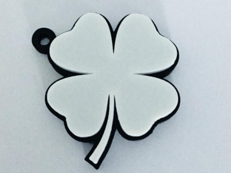 St Patrick's Day Clover Keychain