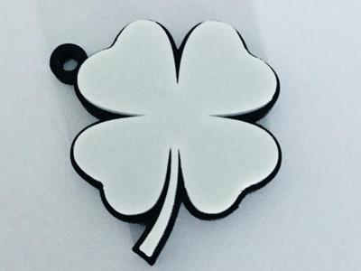 St Patrick's Day Clover Keychain