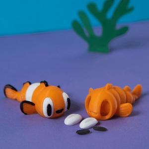 clownfish - Flexi Articulated Fish 