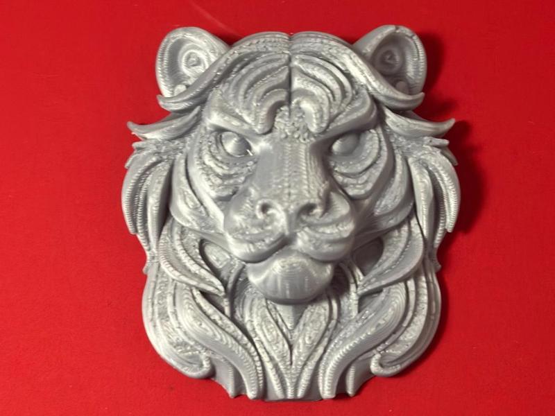 Lion Head - 3D Emblem