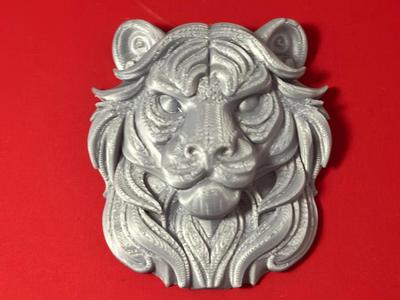 Lion Head - 3D Emblem