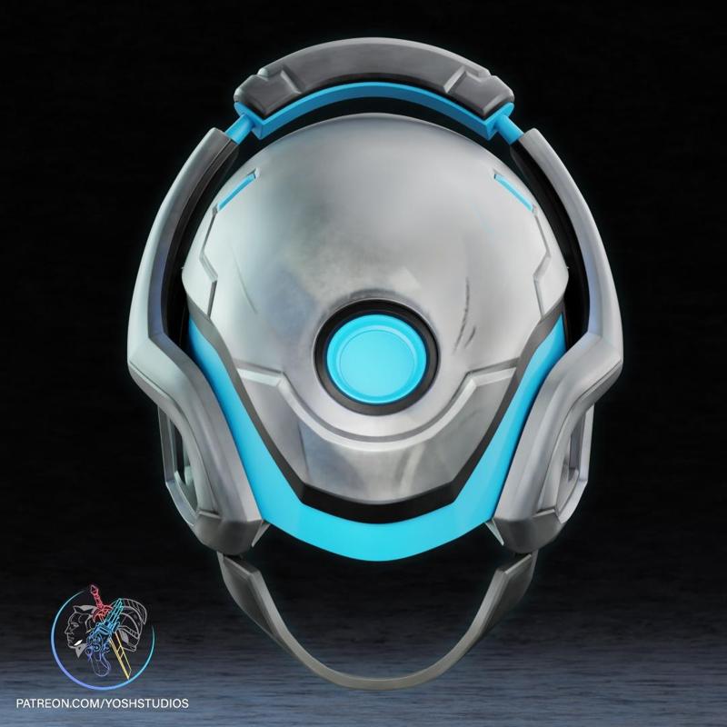 Maker Rivals Helmet 3D Printer File STL (Mr Fantastic)