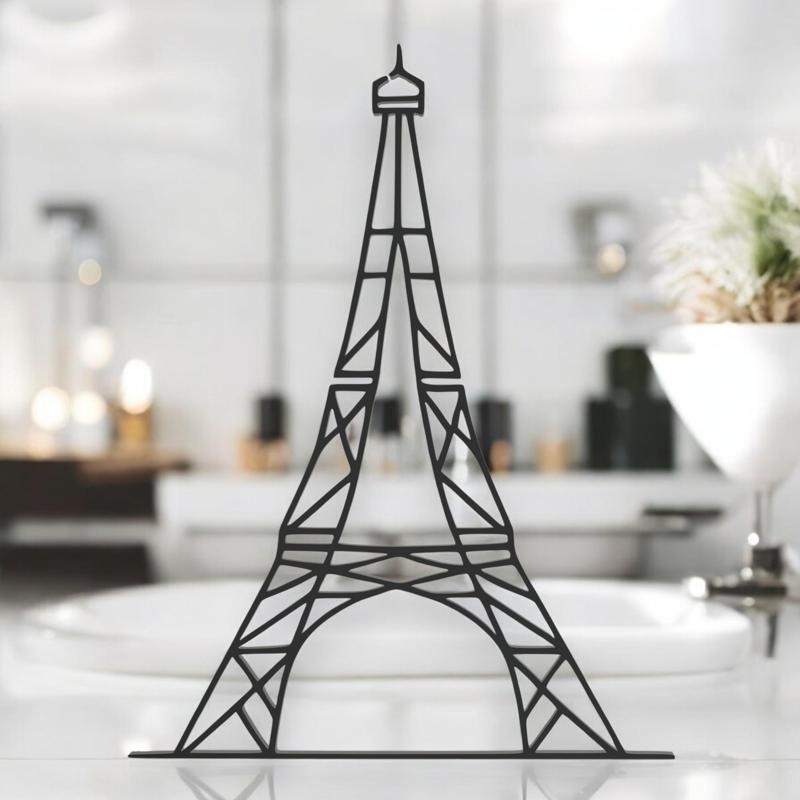 Eiffel Tower Line Art - Desktop Line Art