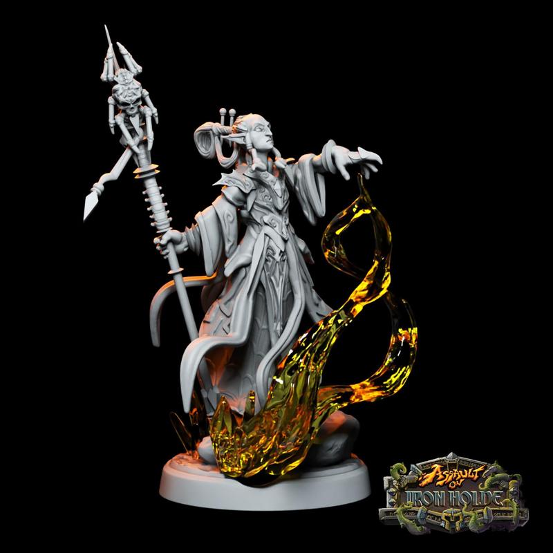 Kalanaar_Dryaalein-Drow_Arachnomancer