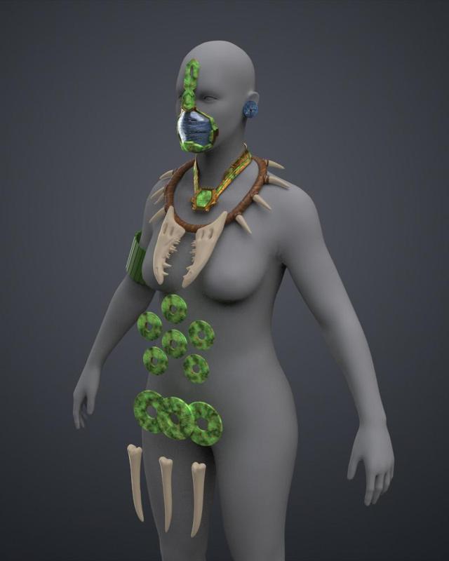 Namora's Armor and Jewellery – Wakanda Forever