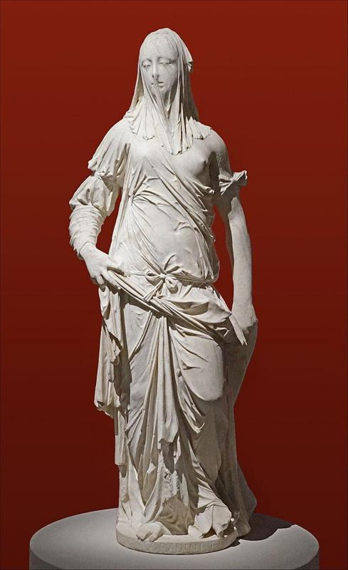 Veiled Woman "Donna Velata" by Antonio Corradini