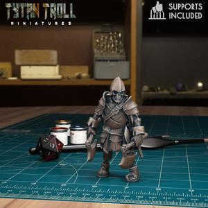 Armoured Skeleton 17 [Pre-Supported]