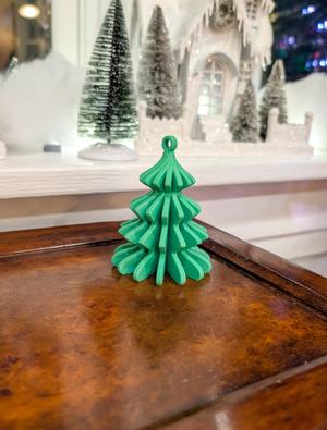 Stylized Christmas Tree Ornament Decoration