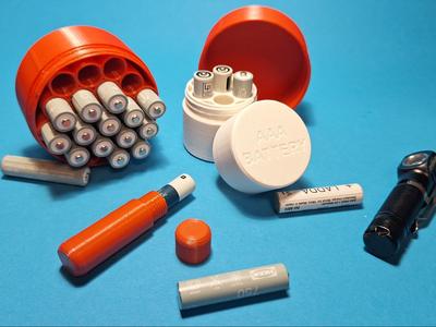 AAA Battery  Storage Case