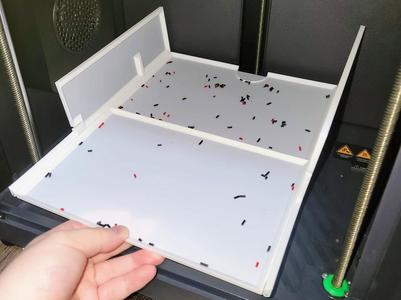 Easy-Clean Debris Tray for Bambu Lab P1 X1