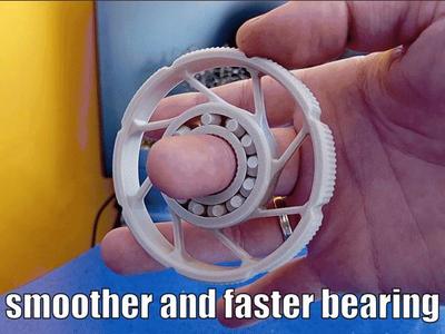 iris finger fidget spinner with bearings