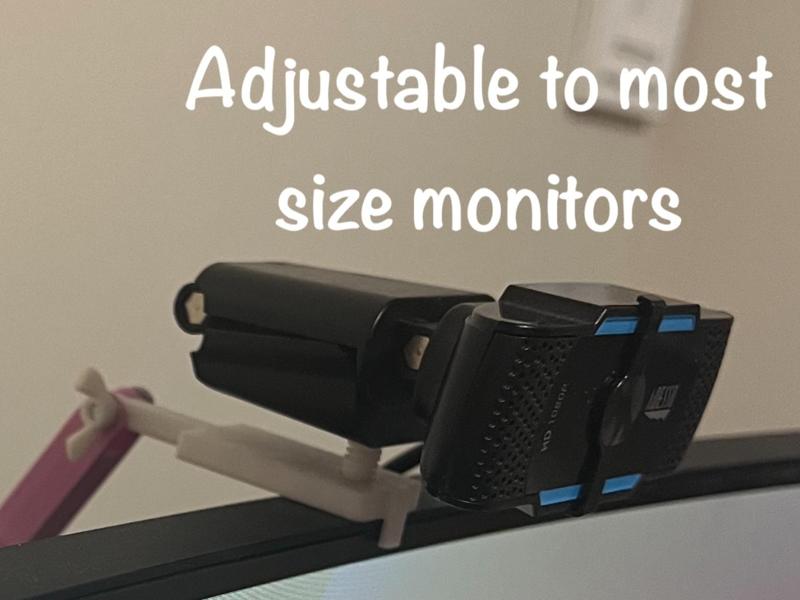 Webcam/Camera adjustable mount