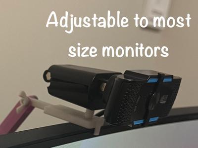 Webcam/Camera adjustable mount