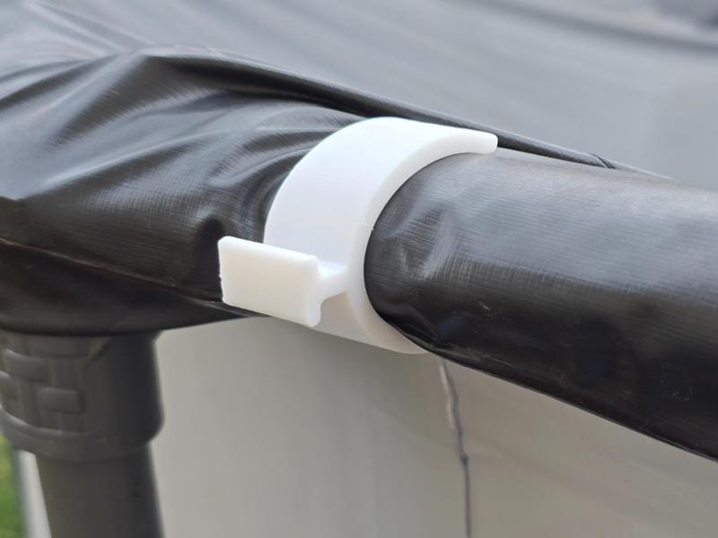 Securing Bestway Pool Cover Clip