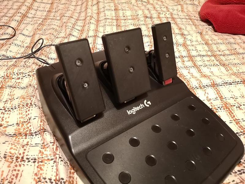Logitech sim pedal faceplates