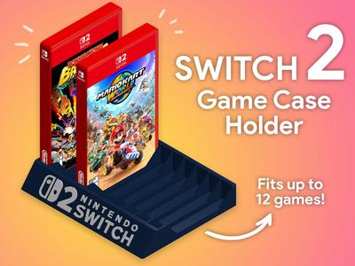 Nintendo Switch 2 Game Case Holder