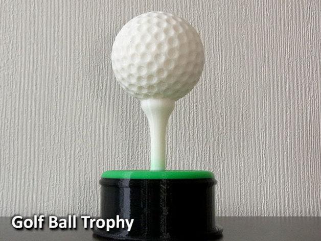 Golf Ball Trophy