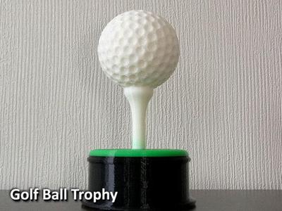 Golf Ball Trophy