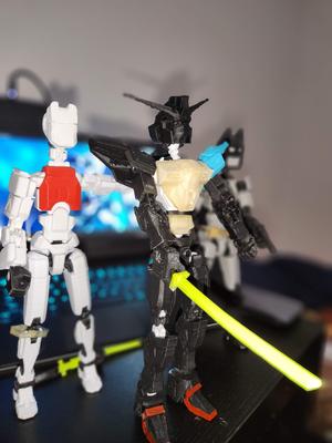 Dummy 13 wears Mobile Suit Gundam