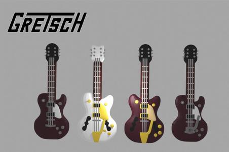 LEGO Gretsch Guitar Collection