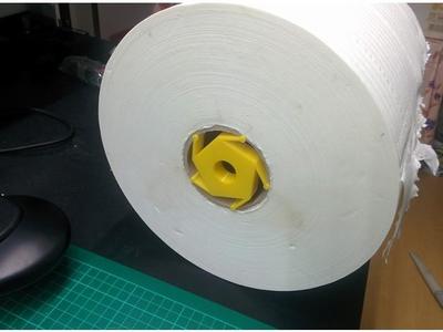 Spool Hub Adapter For Garage Paper Roll