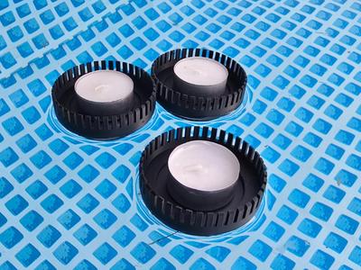 Swimming candle "Style" - Style your pool!