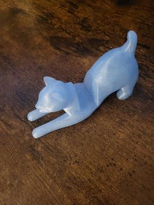 Cat Stretching - Phone Stand