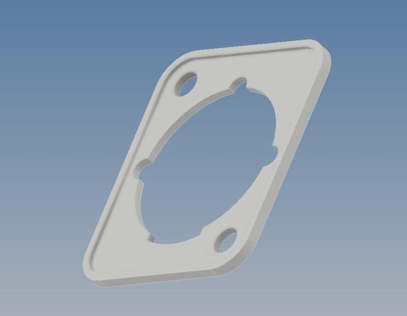 Gasket for REAN RC3FDL XLR Socket