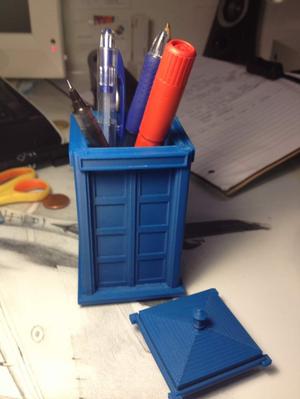 Doctor Who Tardis Pencil Case