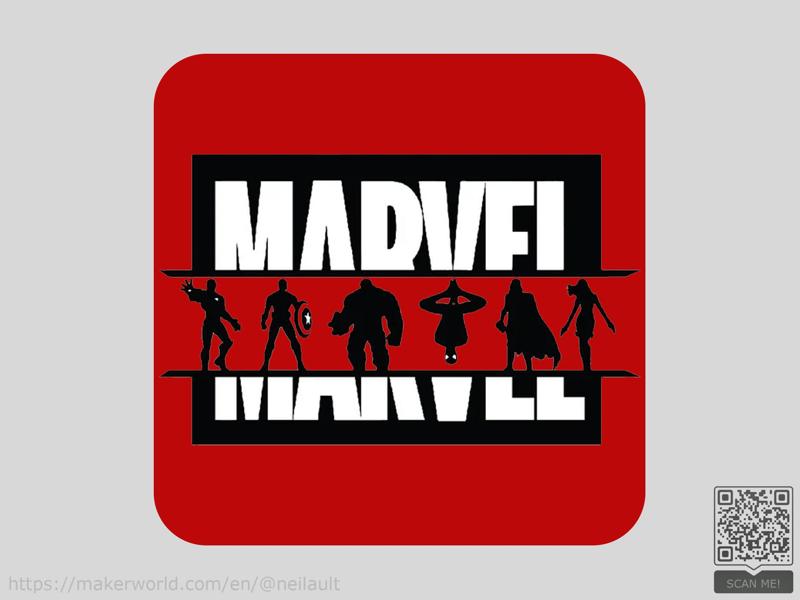 Marvel Avengers Coaster