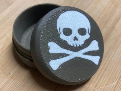 Round Box with Screw Lid and lots of Lid designes!