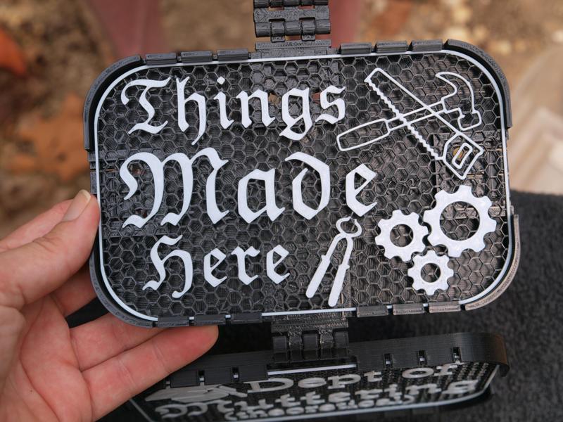Maker signs