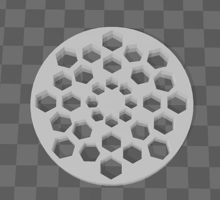 Hexagonal Coaster