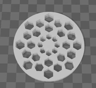 Hexagonal Coaster