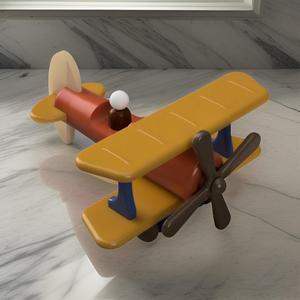 Kids toy Bi-Plane airplane aviation