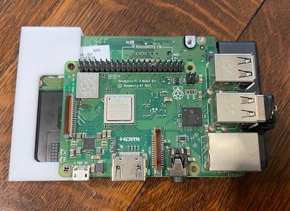 Raspberry Pi Support Bracket - Homerun USB Drive Interface