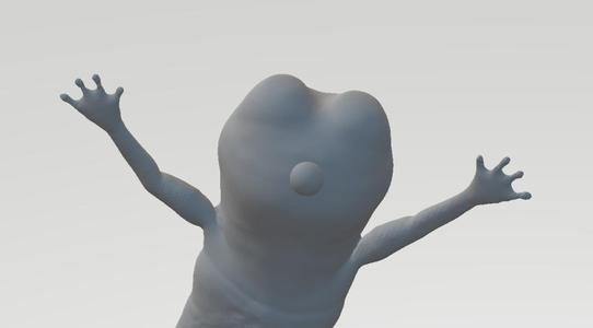 A clown frog folk  [No Supports]