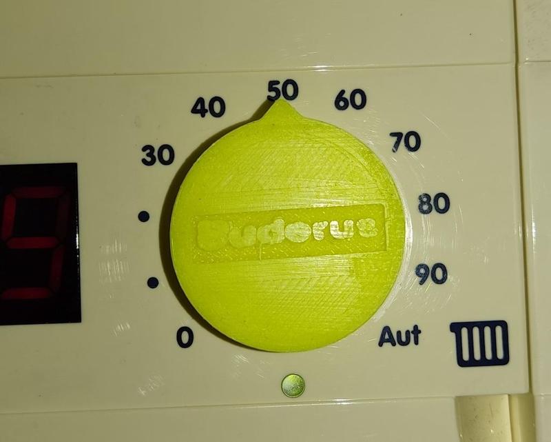 Buderus Gas Heating Boiler Knob For Temperature Adjustment