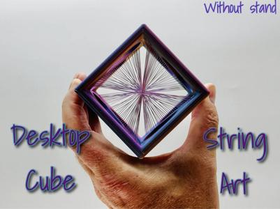 Desktop Cube String Art (without stand)