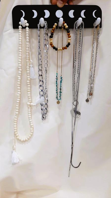 Moon Necklace display