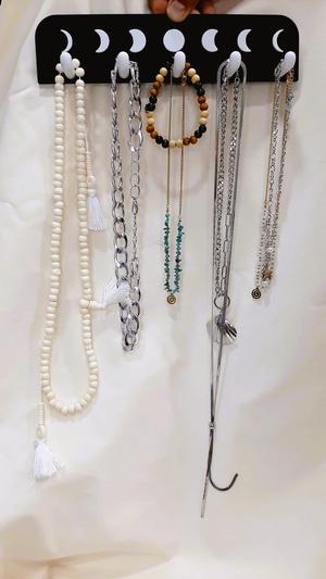 Moon Necklace display