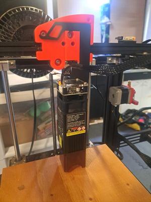 Laser Mount Adapter for Creality 10w Laser Module for Ender 3 to Ender 5 Pro