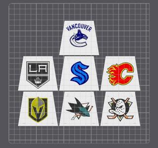 NHL Pacific Torso Inserts