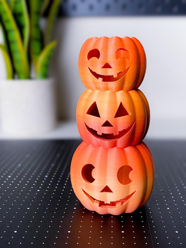 Pumpkin Tower Vase