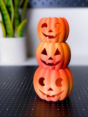 Pumpkin Tower Vase