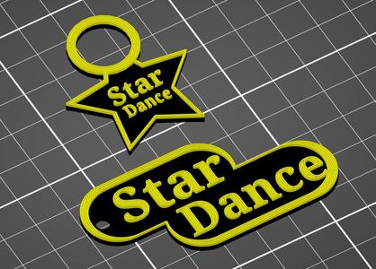 Stardance keychain