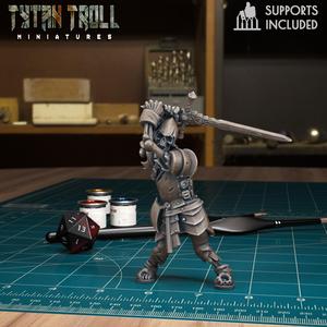 Armoured Skeleton 11 [Pre-Supported]