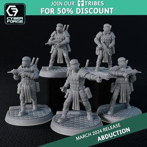 Cyber Forge Abduction Grid Runner Yakuza Goons